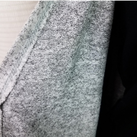 Heathered Gray Open Front Cardigan - Picture 6 of 10